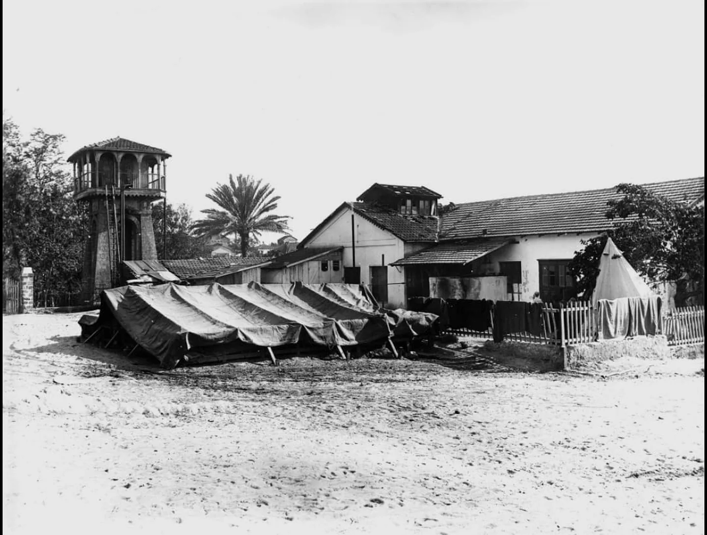 רמת אליהו, 1993, צילום ארכיון בשחור-לבן